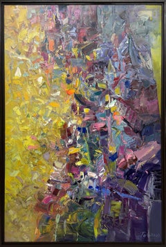 Superpuesto de Tejinder Kanda - Pintura al Impasto Contemporánea