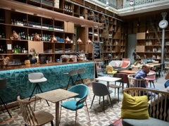 Tejo Small Ceramic Tile Hand Painted Colors