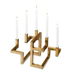 Teka Brass Candleholder