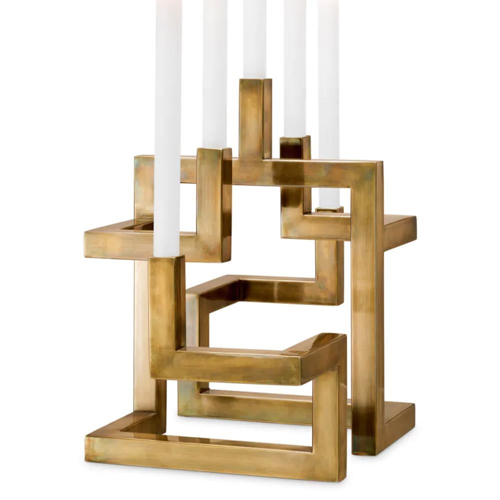 Candelabro de latón Teka en Nuevo estado para la venta en Paris, FR