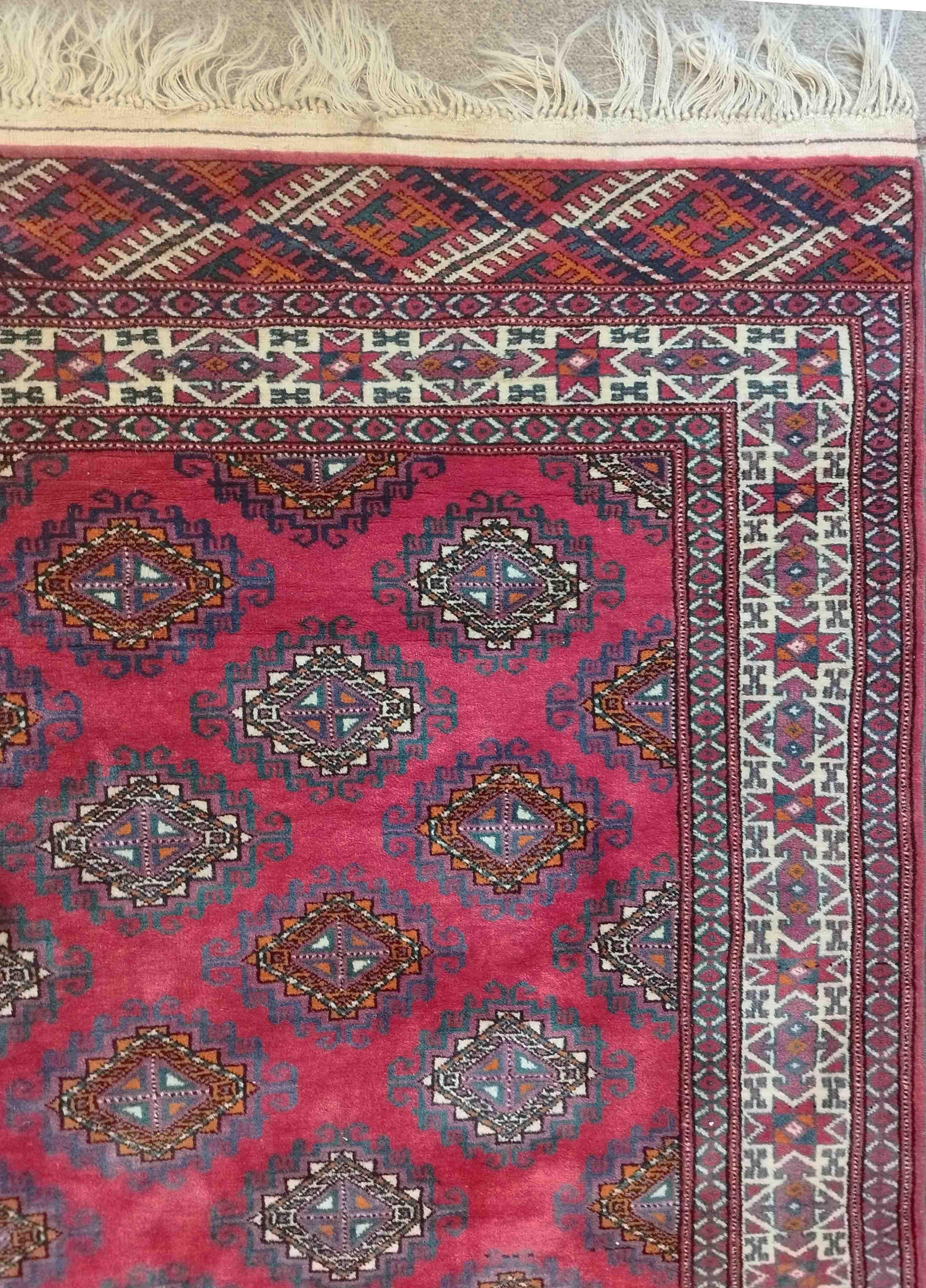 Teke Turkmene Rug - 210x125 - No. 934 In Excellent Condition For Sale In Paris, FR