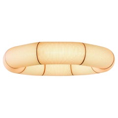 Lampe suspendue Tekio Circular P8 en papier Washi japonais pour Santa & Cole