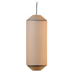 Lampada a sospensione 'Tekio Vertical P1' in carta Washi giapponese per Santa & Cole