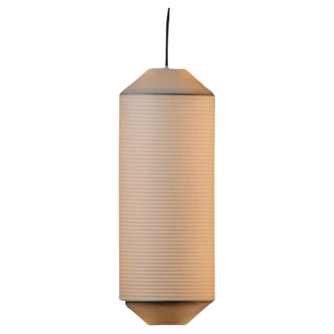 'Tekio Vertical P1' Pendant Lamp in Japanese Washi Paper for Santa & Cole For Sale