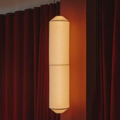 'Tekio Vertical P2' Pendant Lamp in Japanese Washi Paper for Santa & Cole