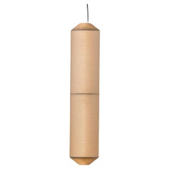 Lampe à suspension « Tekio Vertical P2 » en papier Washi japonais pour Santa & Cole