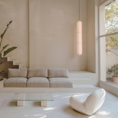 'Tekio Vertical P3' Pendant Lamp in Japanese Washi Paper for Santa & Cole