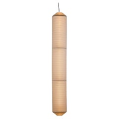 Lampe à suspension « Tekio Vertical P3 » en papier Washi japonais pour Santa & Cole