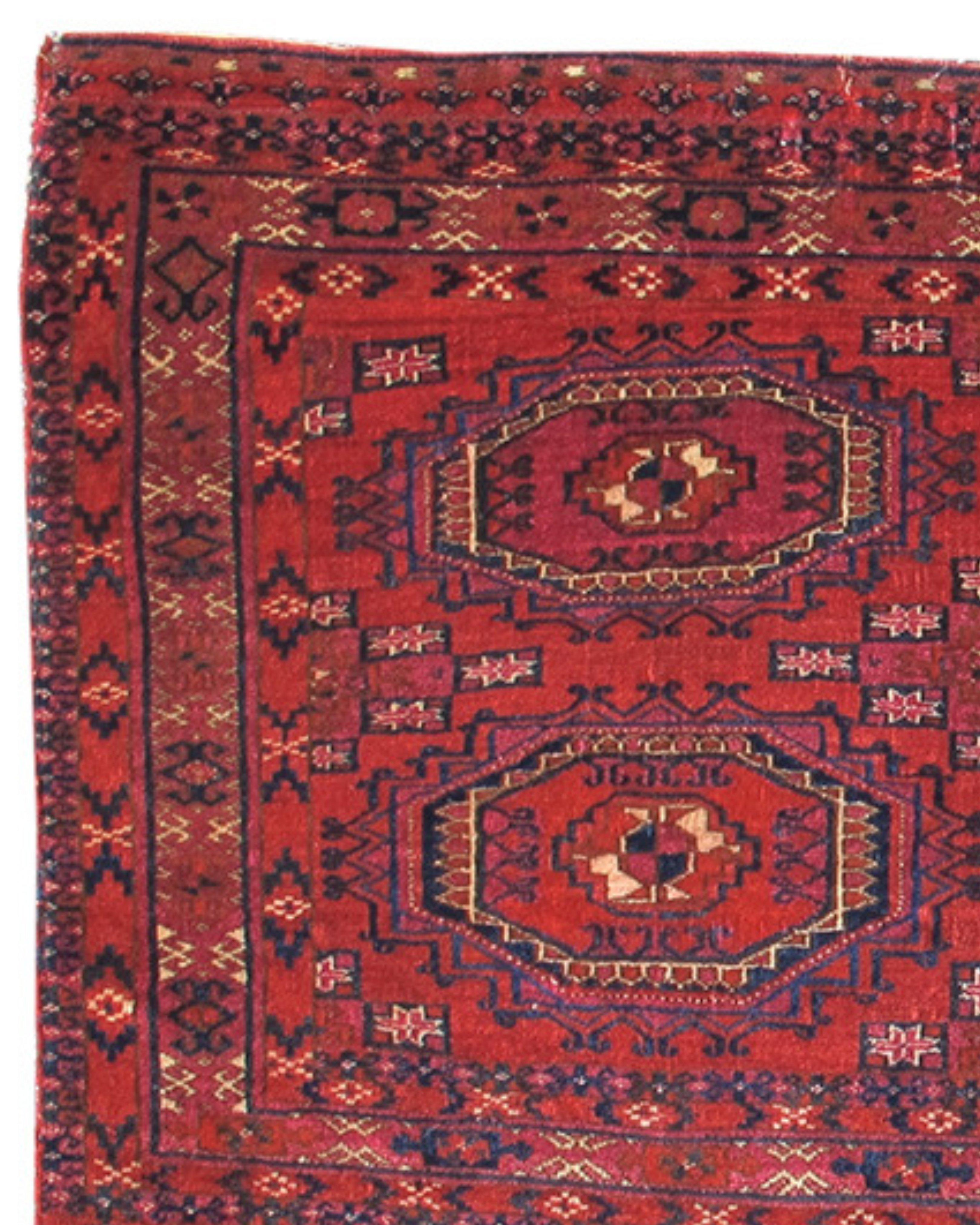 Turkmen Tekke Chuval Rug, Late 19th Century For Sale