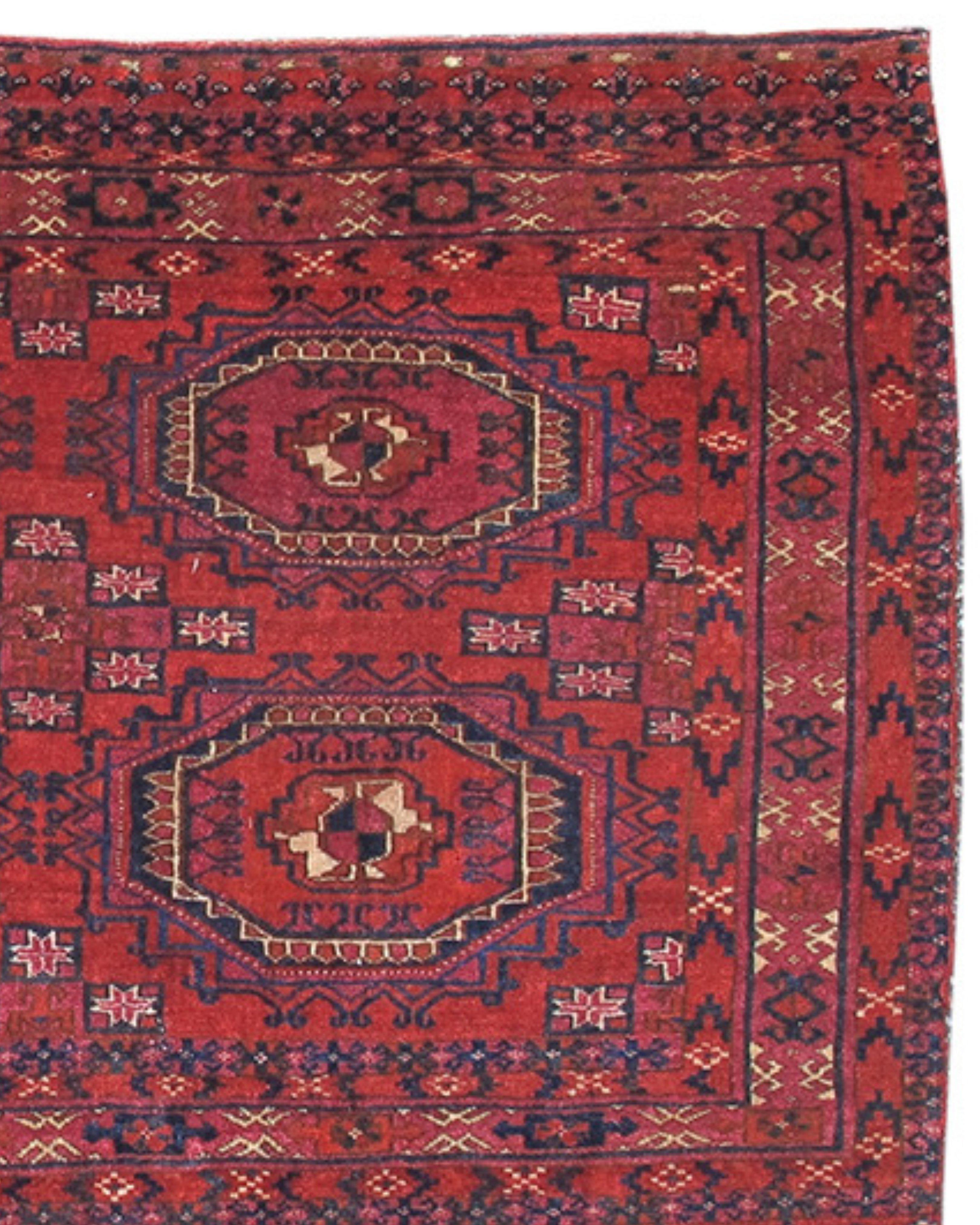 Tekke Chuval Rug, Late 19th Century In Excellent Condition For Sale In San Francisco, CA
