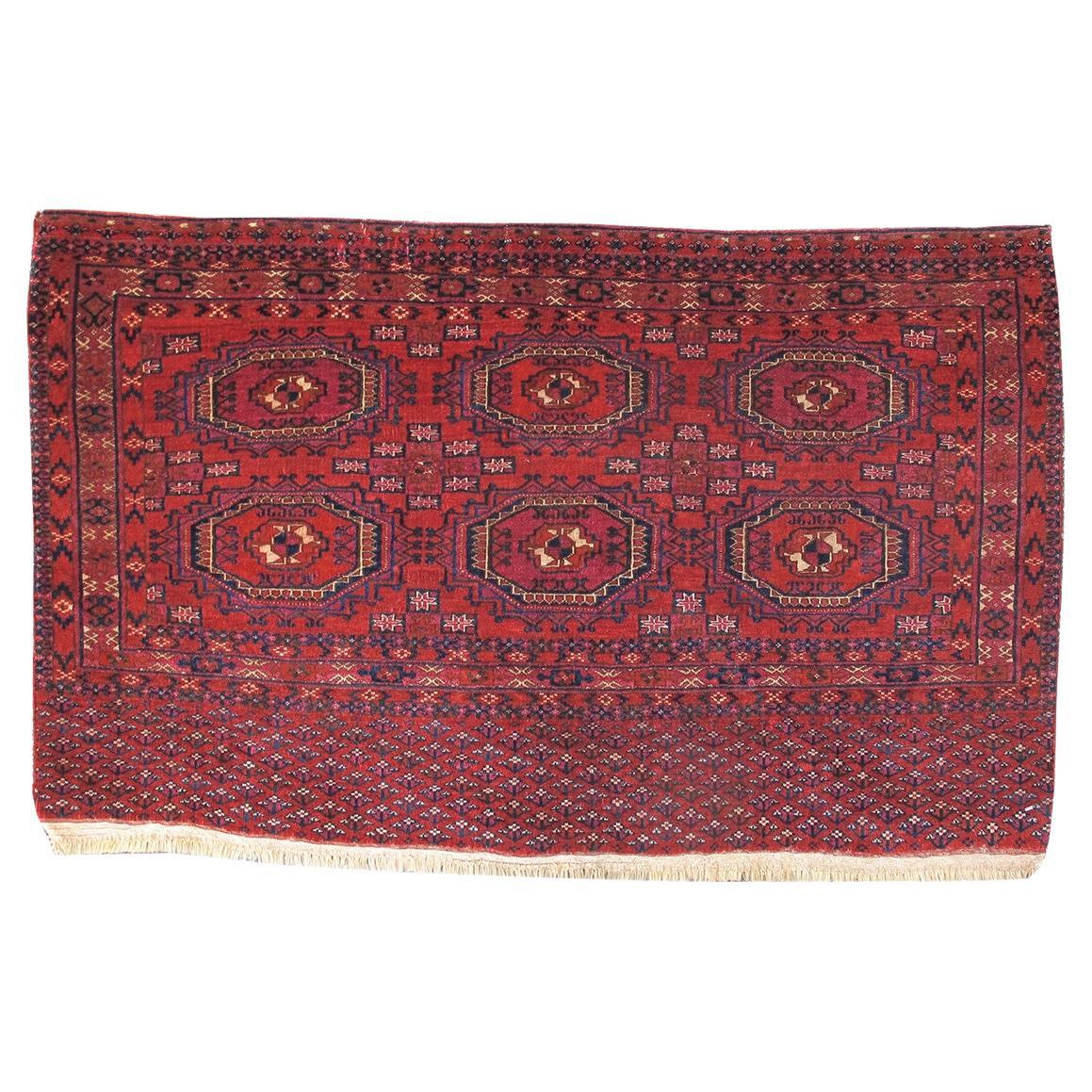 Tekke Chuval Rug, Late 19th Century For Sale