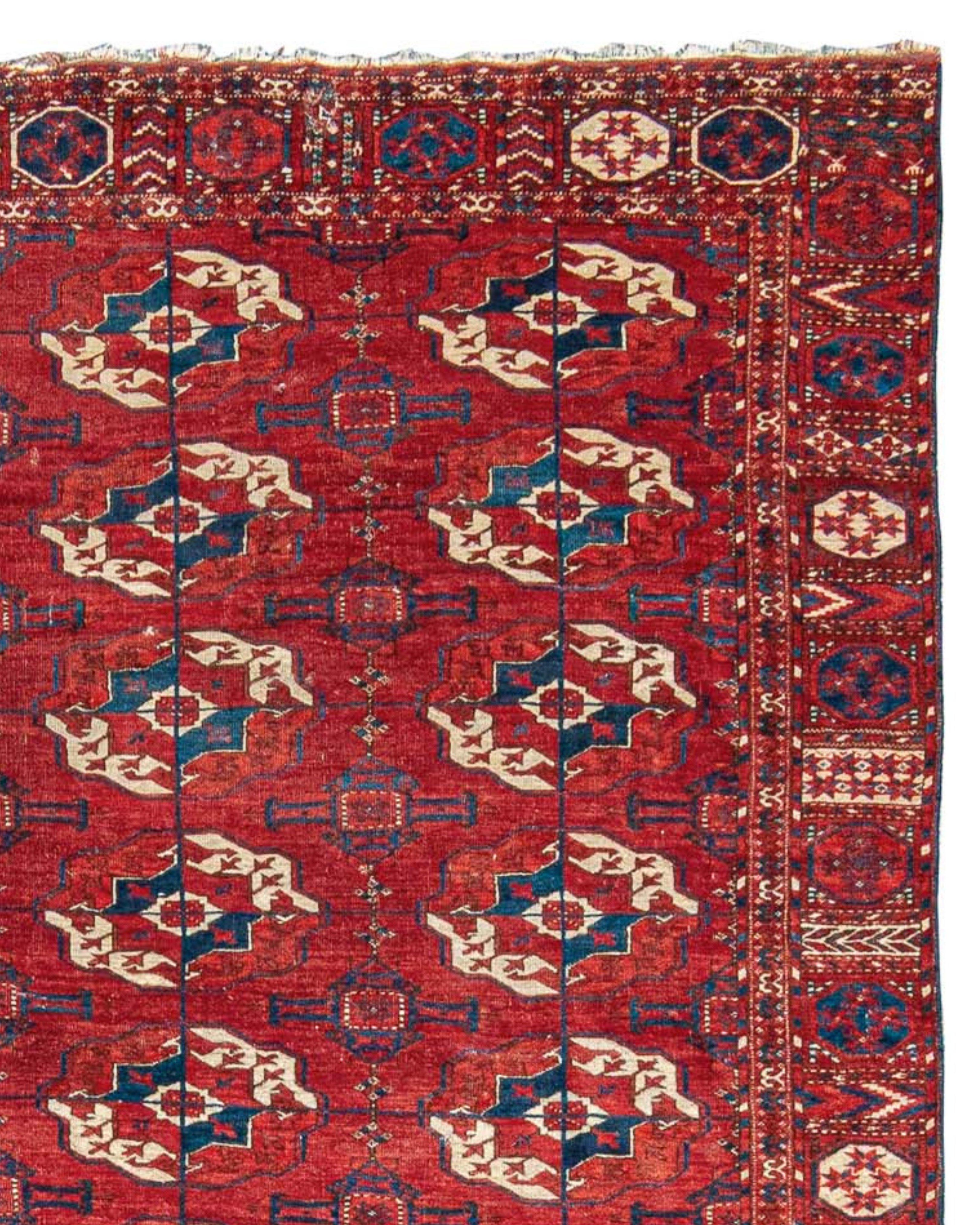 Tekke Main Carpet, 19th century

Additional Information:
Dimensions: 6'4