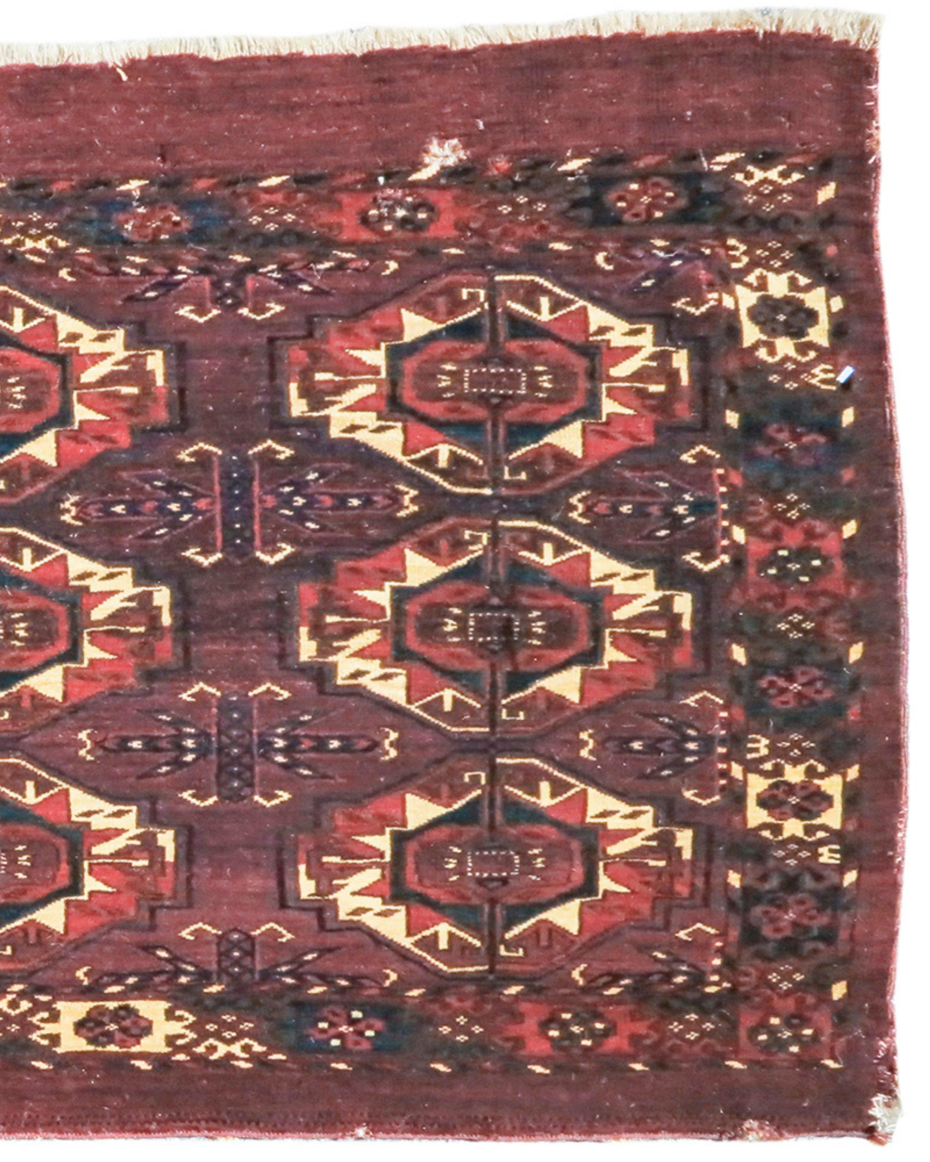 Tekke Torba Rug, 19th Century In Good Condition For Sale In San Francisco, CA