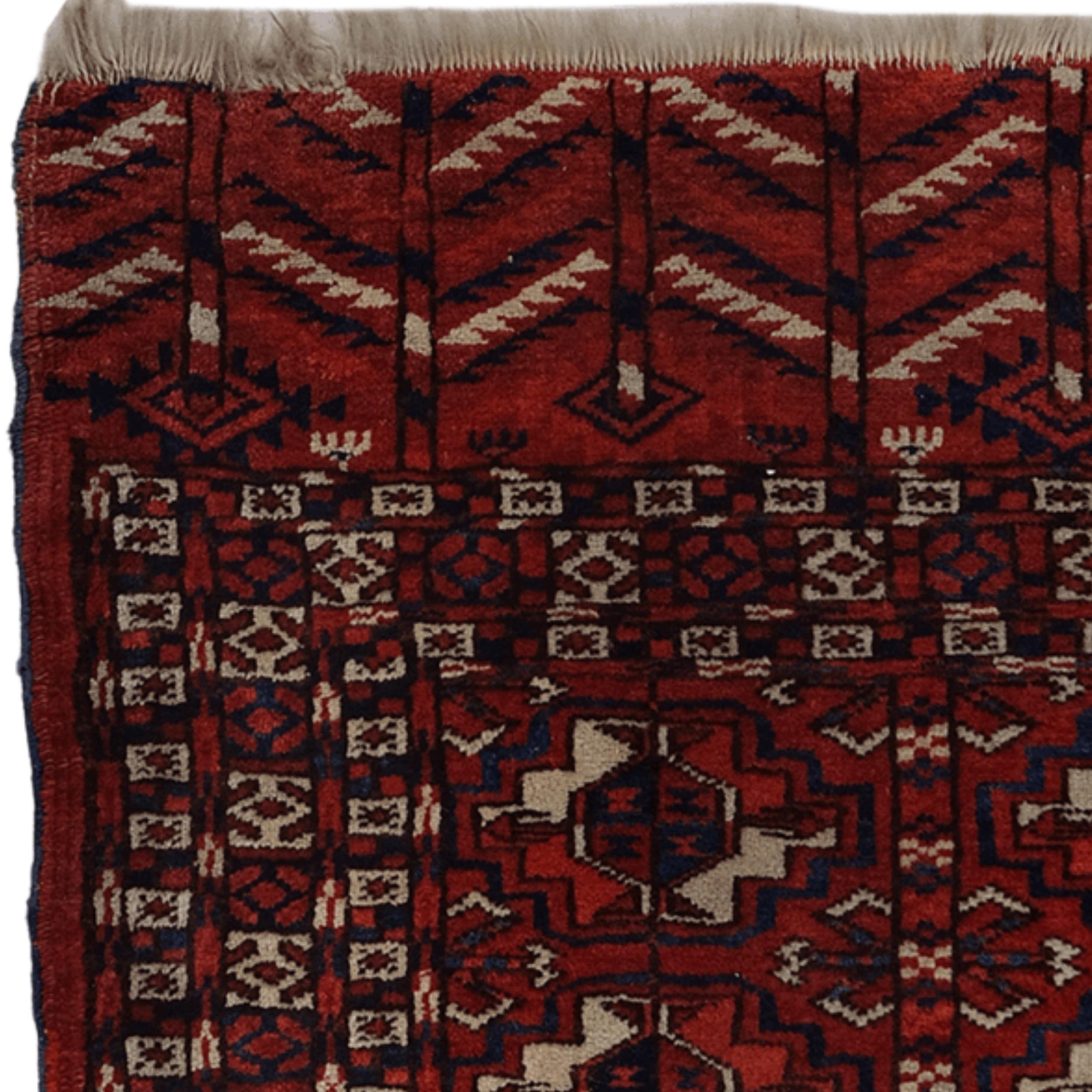 XIX secolo Tappeto da sposa Tekke in vendita