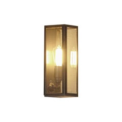 Tekna Annet Gauze-C Wall Light with Dark Bronze Finish and Clear Glass