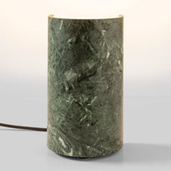Tekna Astone Coombe Floor Lamp in Marble Verde Guatemala