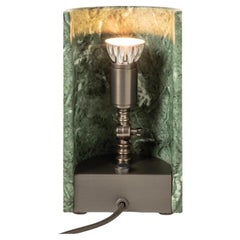Lampada da terra Tekna Astone Coombe in Marmo Verde Guatemala