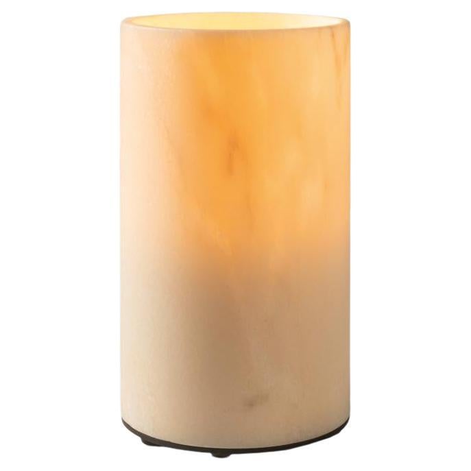 Tekna Astone Floor OD Lampada da terra a LED in marmo Rosa Salmonato