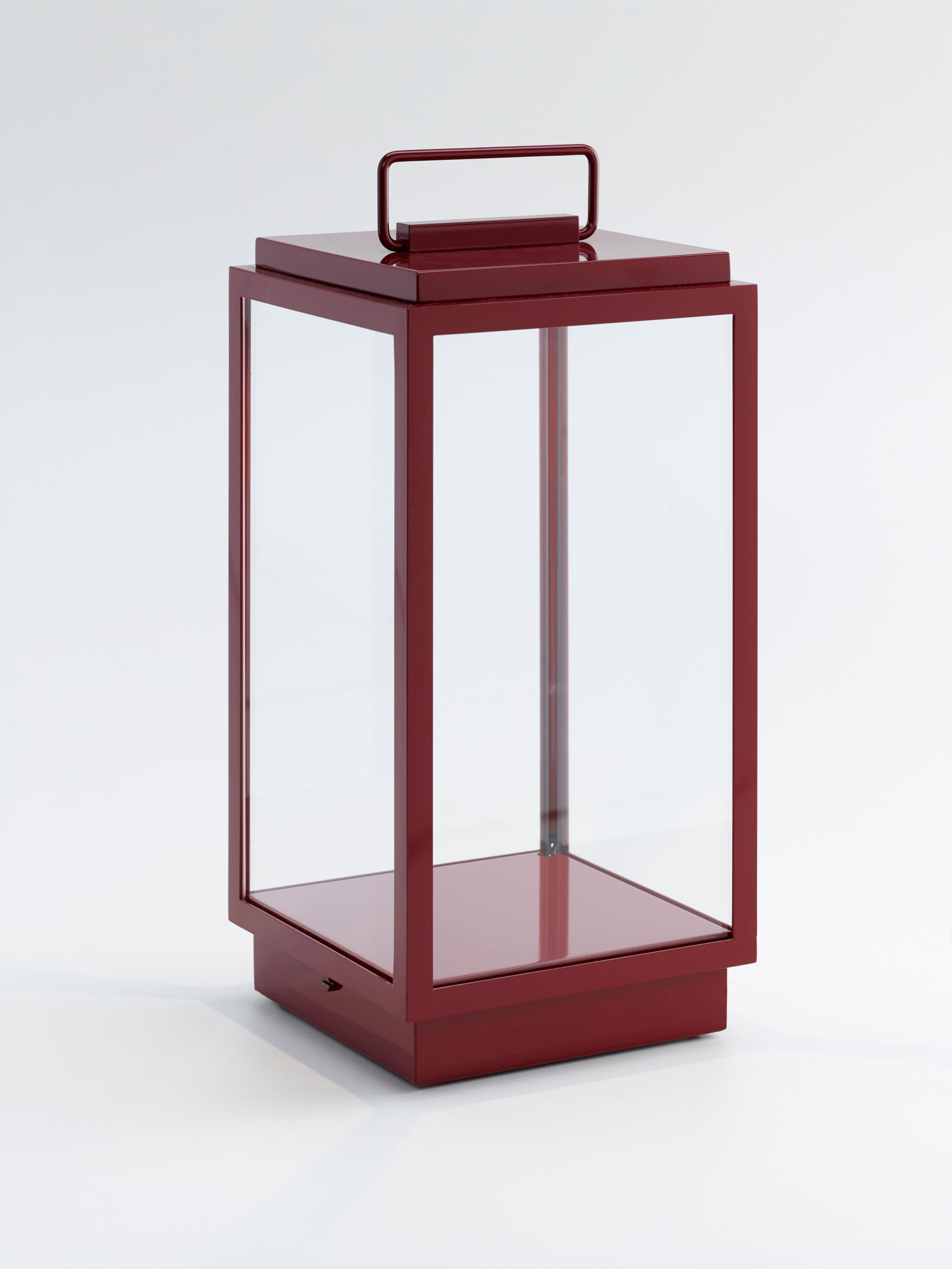 Lampe de table Tekna Blakes en bronze avec laque vert bouteille en vente 4