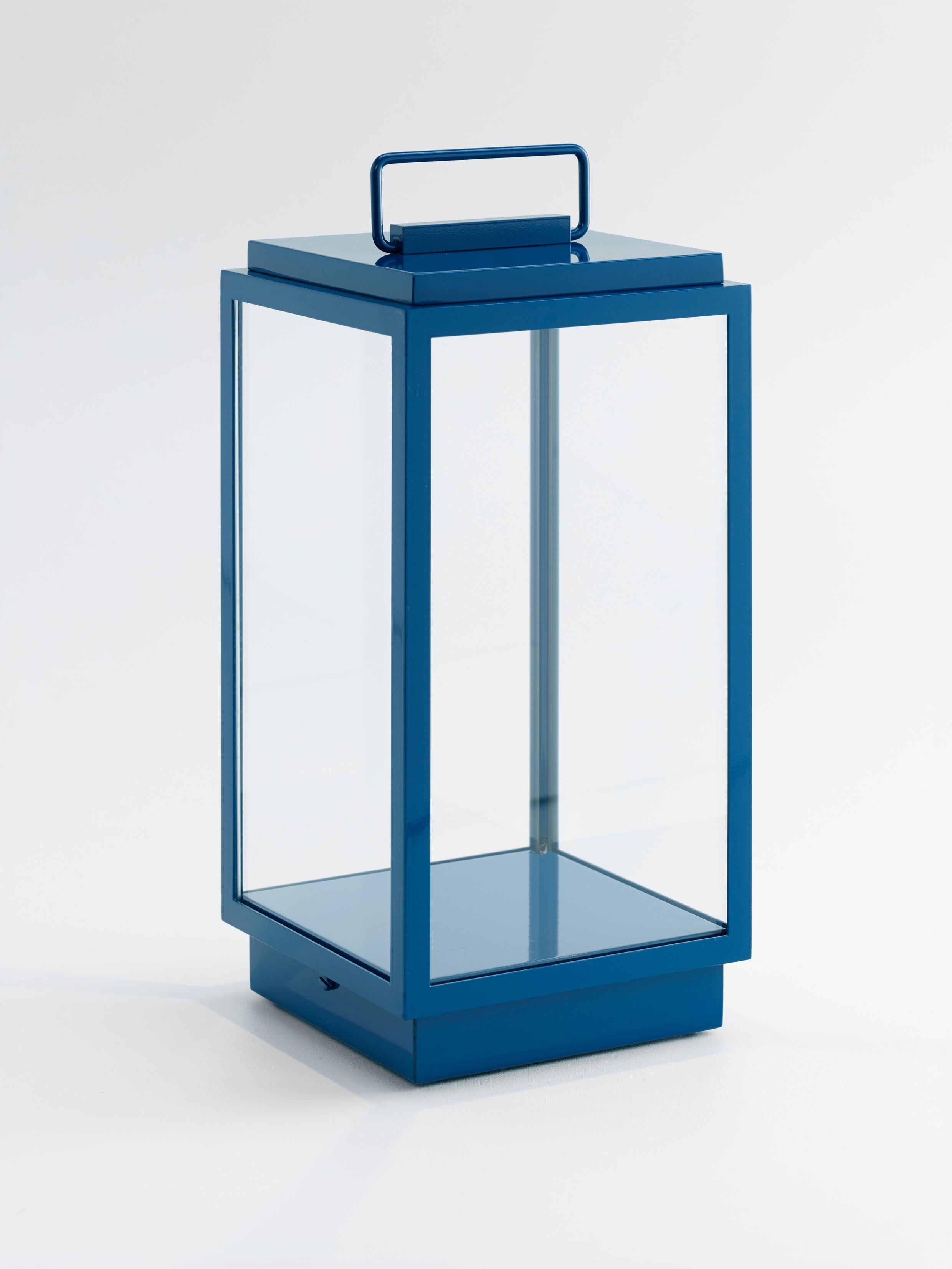 Lampada da tavolo Tekna Blakes in bronzo con lacca color mais in vendita 1