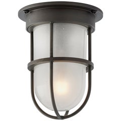 Tekna Bounty 230V LED Ceiling Light with Dark Bronze Finish and Frosted Glass