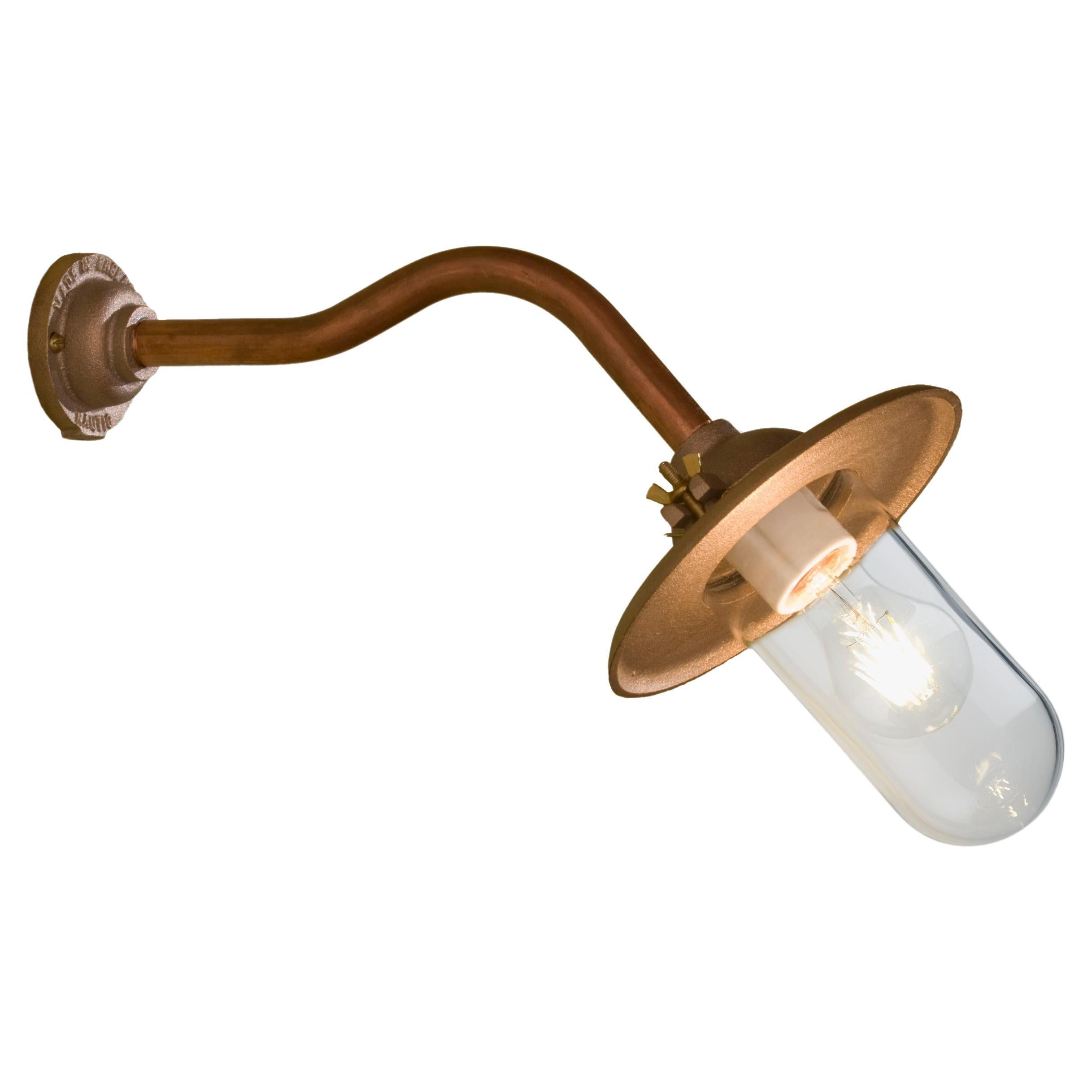 Tekna Butterfly 45° Wall Light with Copper Finish and Frosted Glass