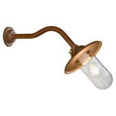 Tekna Butterfly 45° Wall Light with Copper Finish and Frosted Glass