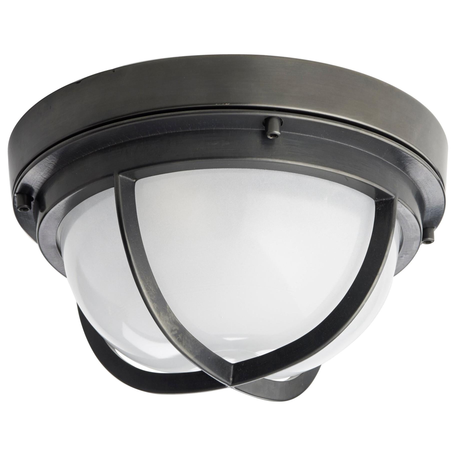 Tekna Cape Cornwall Wall or Ceiling Light with Dark Bronze Finish For Sale