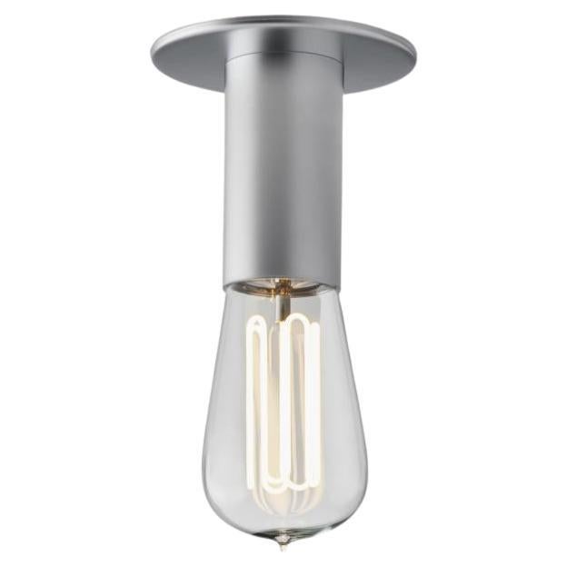 Tekna COD Wall or Ceiling Light in Brushed Chrome Plated Brass