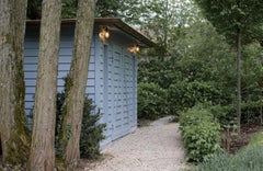 Tekna Docklight Wall Light with Dark Bronze Finish and Clear Glass