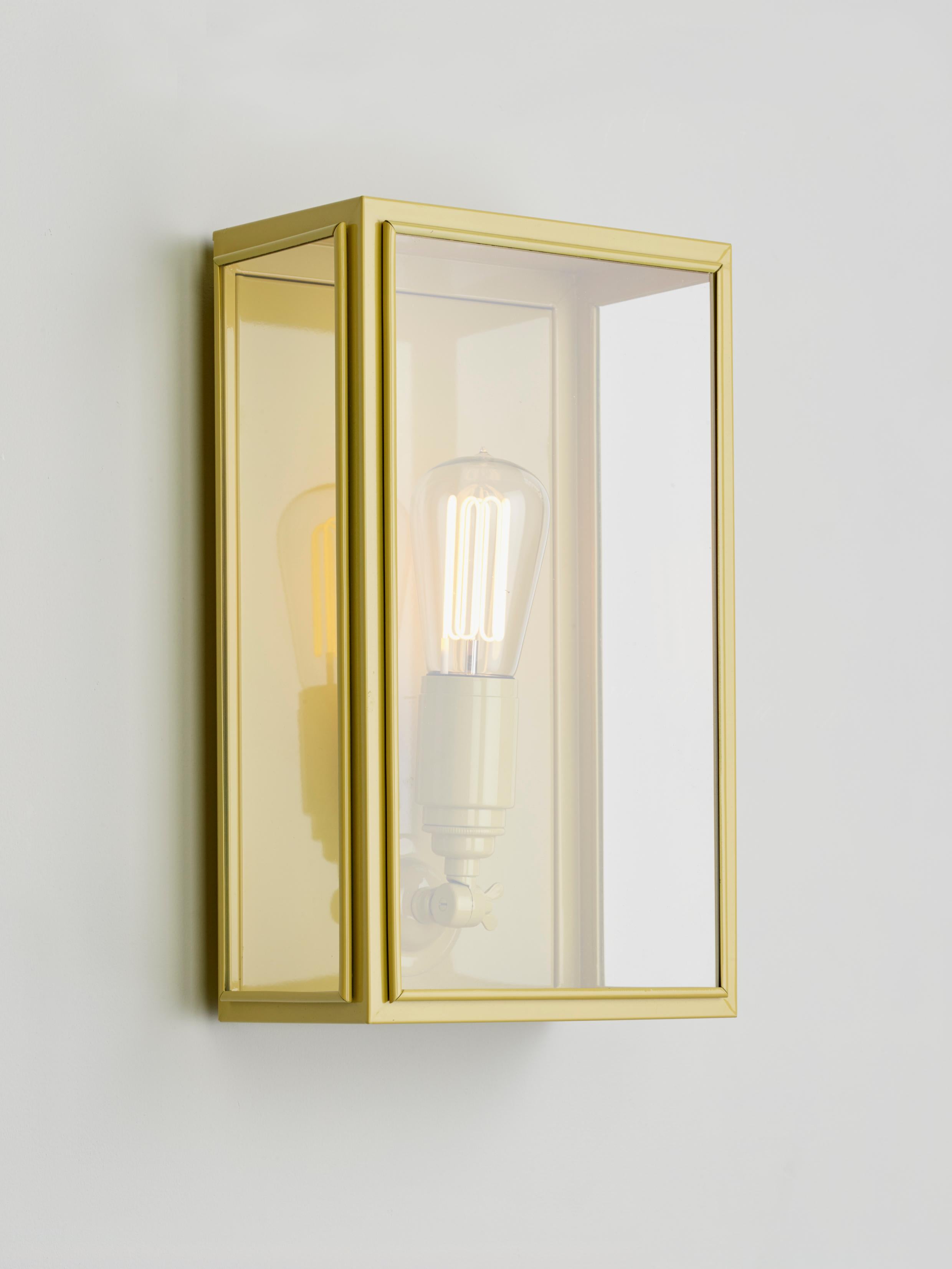 Brass Tekna Essex-C Wall Light in Royal Blue For Sale