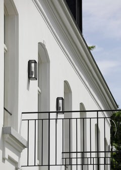 Tekna Essex-C Wall Light with Dark Bronze Finish and Clear Glass