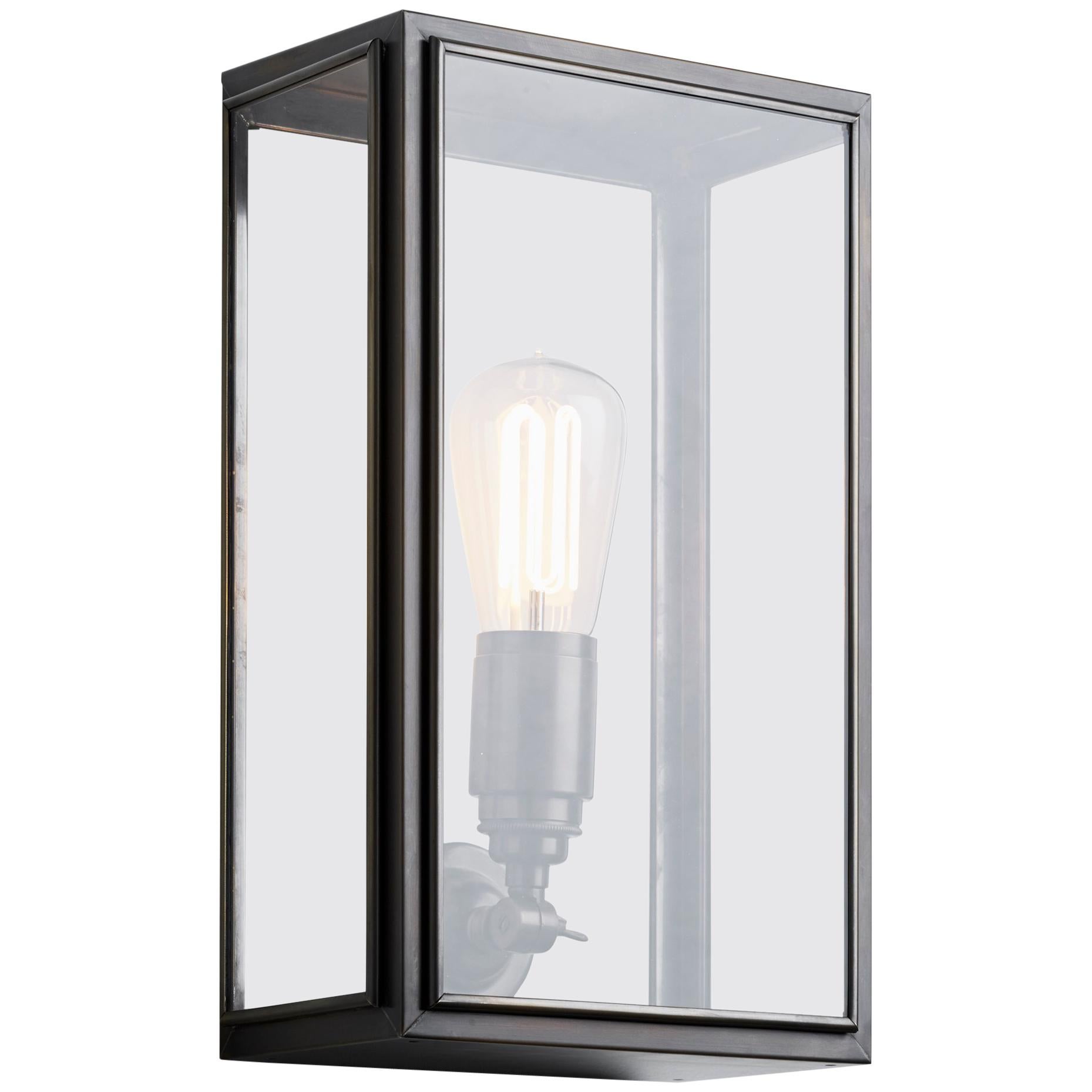 Tekna Essex Original-C Wall Light with Dark Bronze Finish and With Clear Glass For Sale