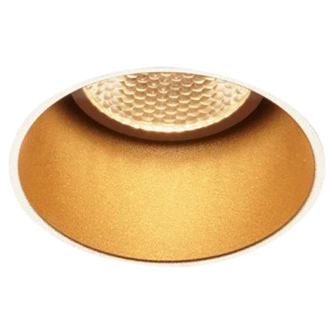 Tekna Flatspot 1, éclairage LED citoyen sans garniture, finition couleur or