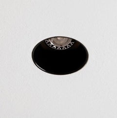 Tekna Flatspot 1 Trimless GU10 LED Downlight da incasso con finitura nera
