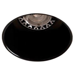 Tekna Flatspot 1 Trimless GU10 LED Downlight da incasso con finitura nera