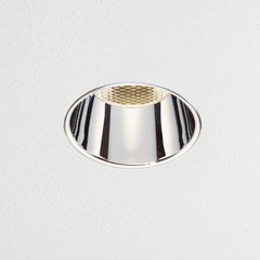 Tekna Flatspot 1 Trimless XOB LED Recessed Downlight with Chrome Finish