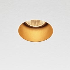 Tekna Flatspot 1 Trimless XOB LED Downlight encastré avec finition couleur or