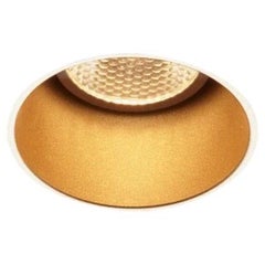 Tekna Flatspot 1 Trimless XOB LED Recessed Deckenleuchte mit Goldfarbe-Finish