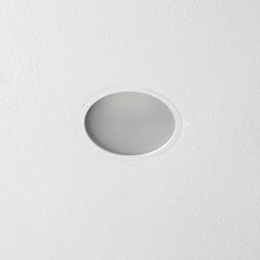 Tekna Flatspot 2 Trimless Citizen LED Downlight con finitura bianca e vetro smerigliato