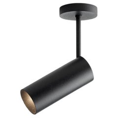 Tekna Flatspot 6 Luce direzionale a LED GU10 montata a superficie con finitura nera