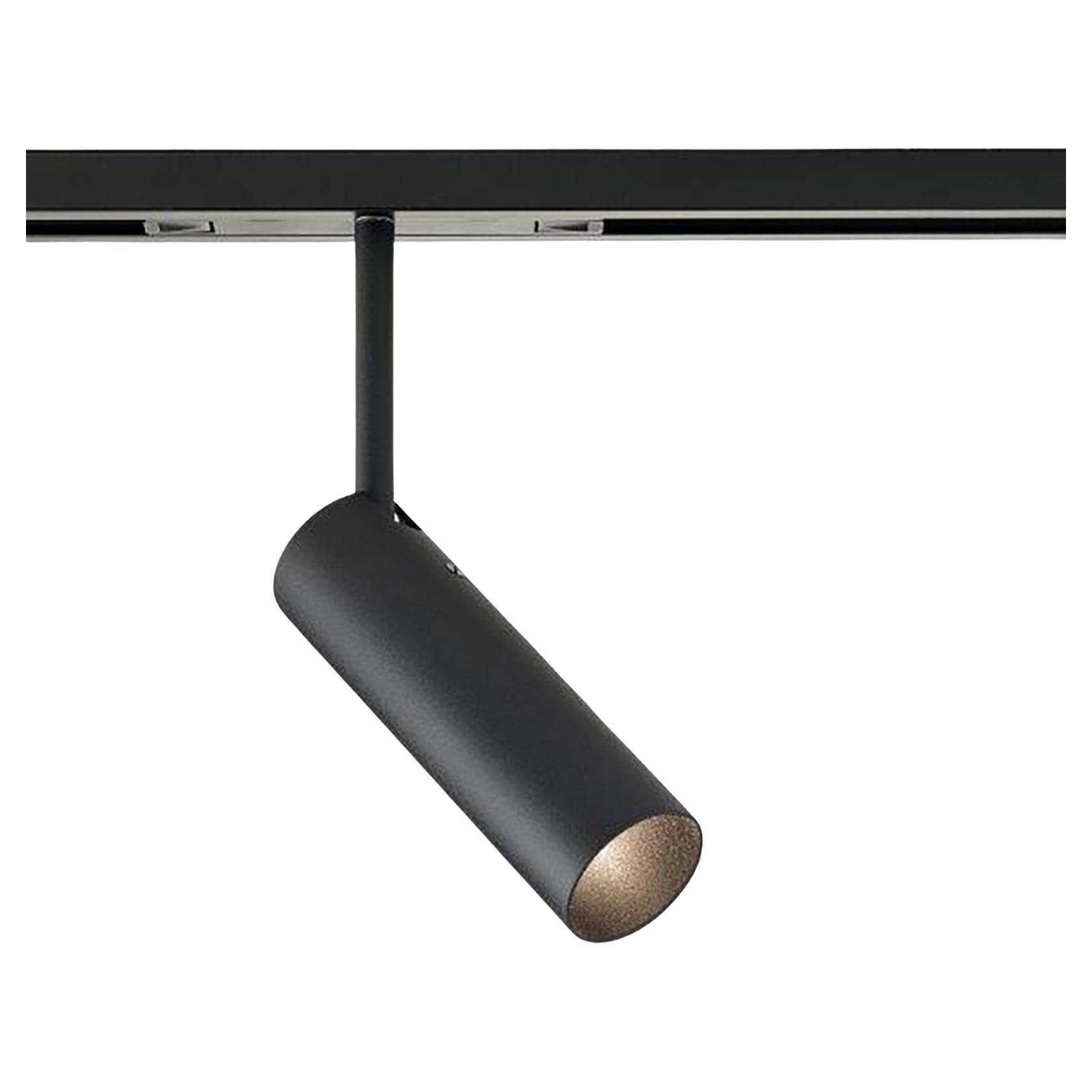 Tekna Flatspot 7 XOB LED Directional Light pour Eutrac avec finition noire