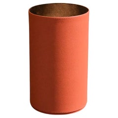 Lampada da terra OD Tekna Gio Bagnara con finitura arancione mango