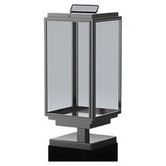Tekna Ilford Floor Light on Foot with Dark Bronze Finish and Clear Glass