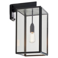 Tekna Ilford Wand-C Wandleuchte mit dunkler Bronzeoberfläche und mattiertem Glas