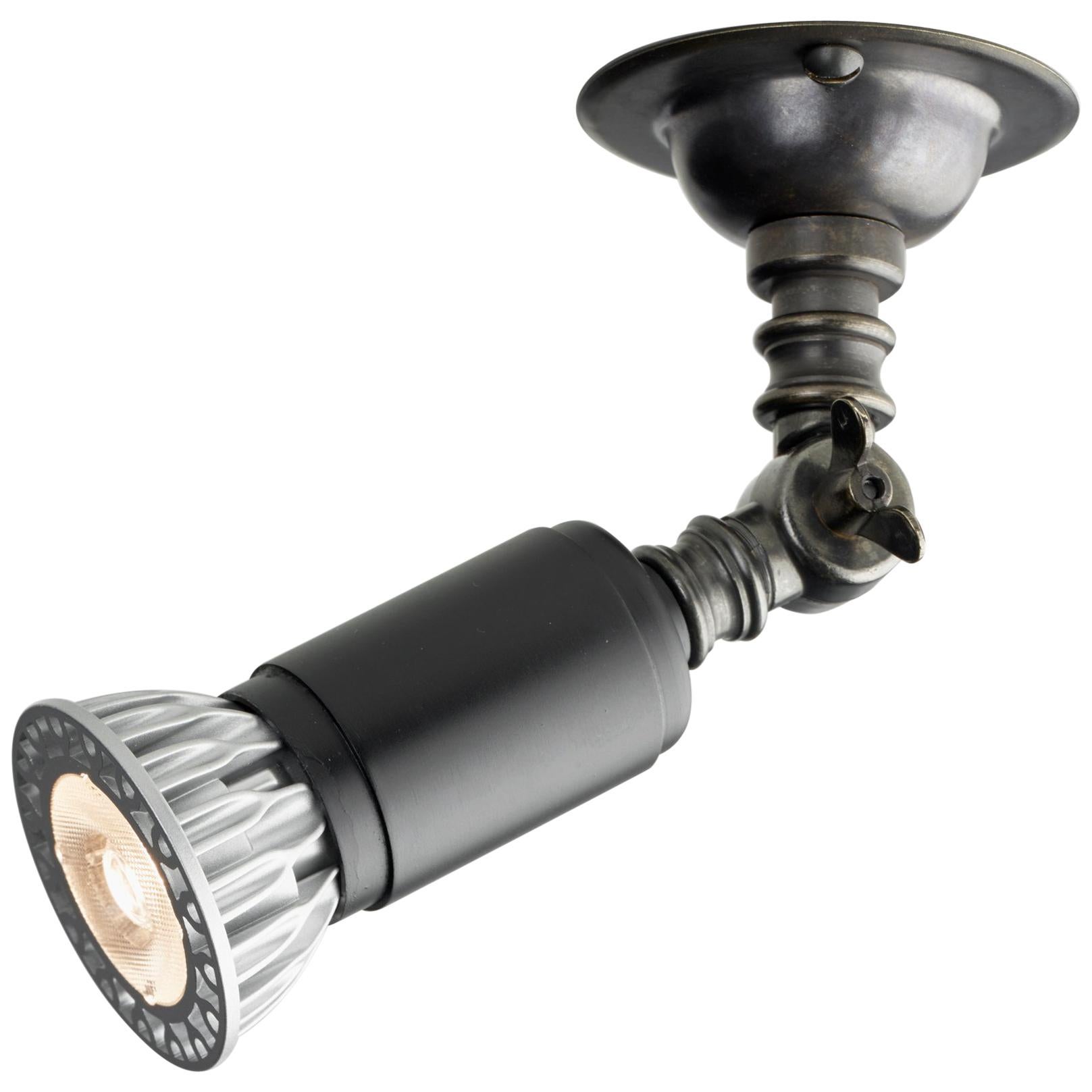 Tekna Lilley Spot GU10 LED Spot Light with Dark Bronze Finish For Sale