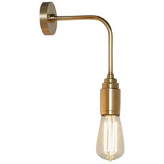 Tekna Looe-C Wall Light with Sateen Brass Finish