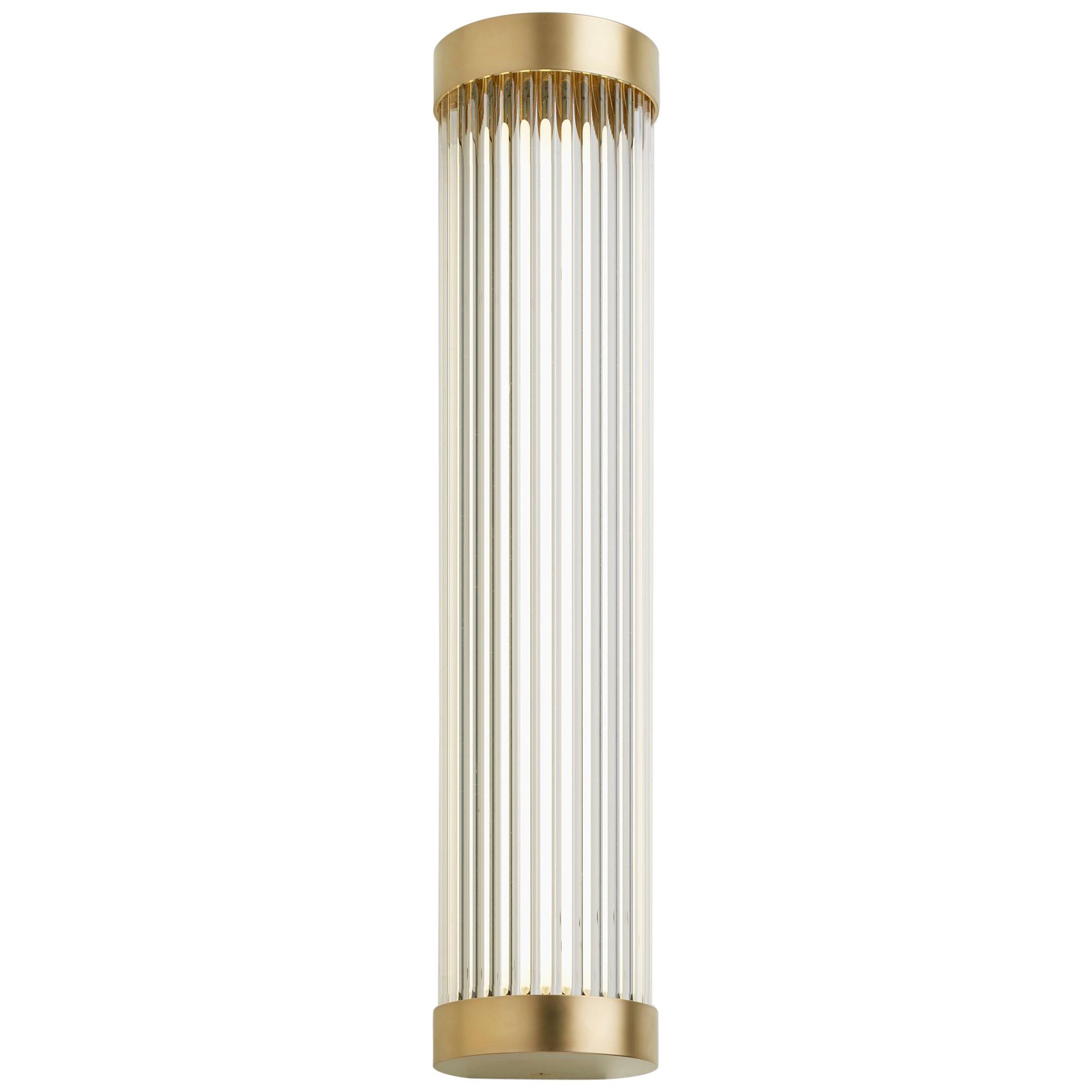 Tekna Mercer Long Wall Light with Gold-Plated Brass Finish