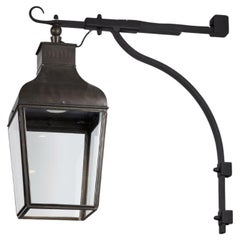 Tekna Montrose Large LED Wall Light with Dark Bronze Finish and Clear Glass