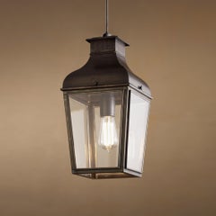Tekna Montrose Small-C Pendant Light with Dark Bronze Finish and Clear Glass